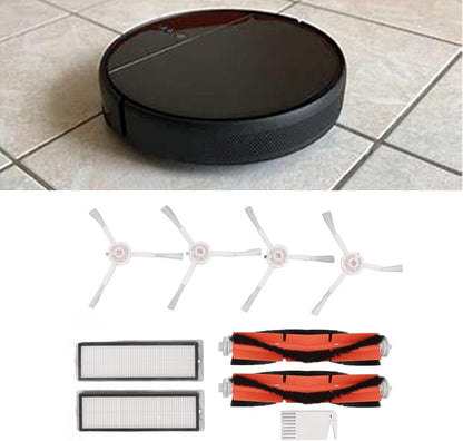 Vacuum Mop Brush Filters Accessories for Sweeping Robot Vacuum Mop, Replacement Filters, Silicone Flat Comb Kit
