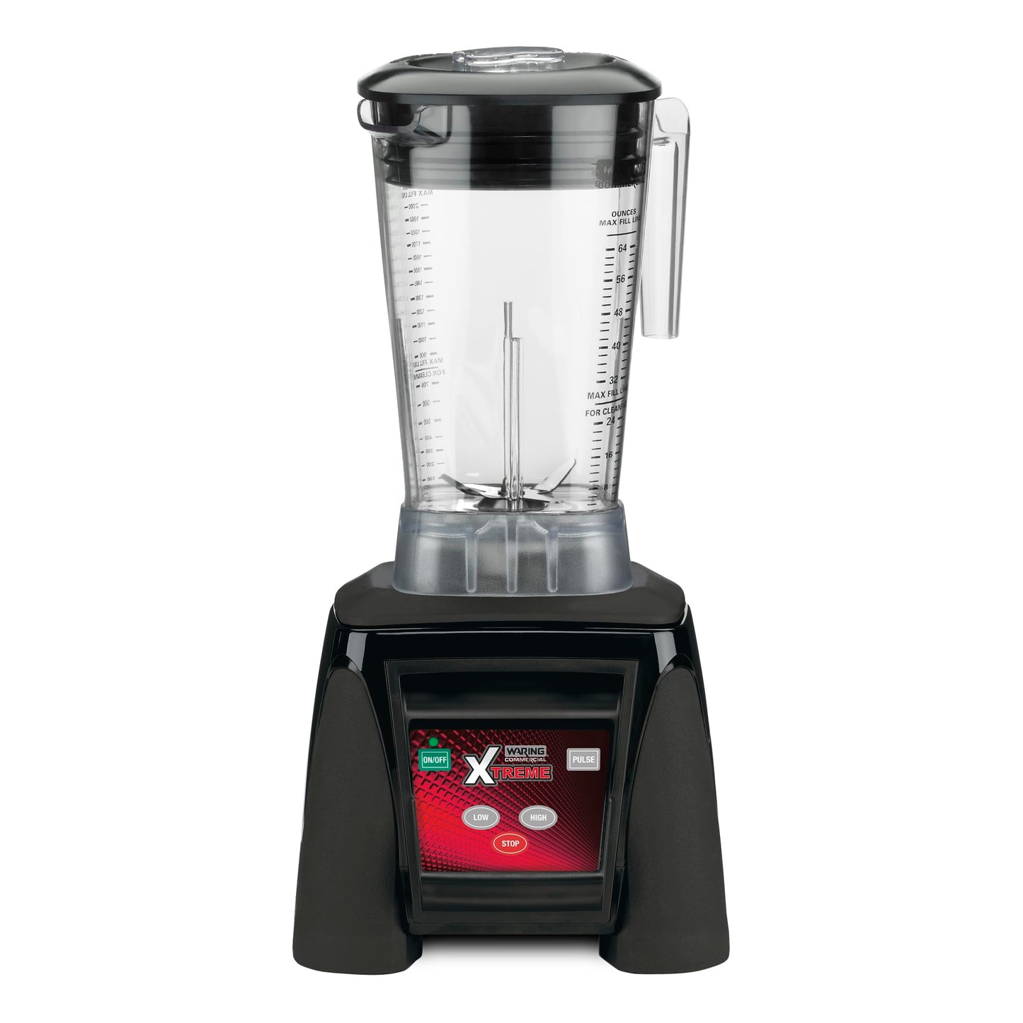 Waring Commercial MX1050XTX 3.5 HP Blender with Electronic Keypad Controls, Pulse Feature and a 64 oz. BPA Free Copolyester Container, 120V, 5-15 Phase Plug