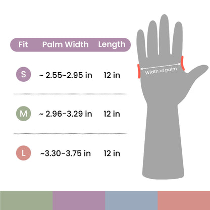 Rubber Cleaning Gloves for Dishwashing, 4 Pairs Reusable Kitchen Gloves for Washing Dishes and Household Cleaning, Purple Dish Gloves with Flocked Lining and Non-Slip Grip, Pefect for Woman Men - S