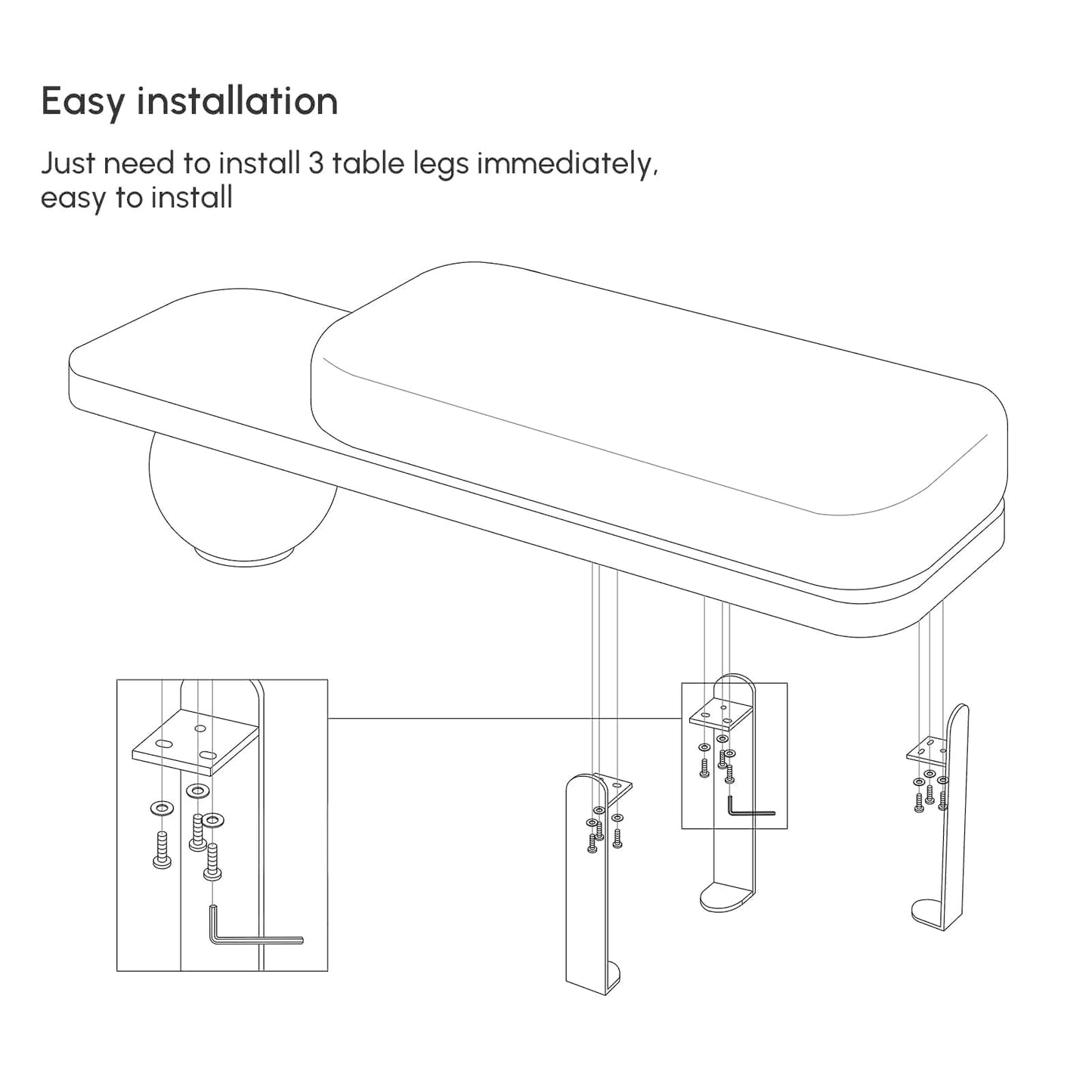 homary 47.2" Modern Entryway Bench, Wooden Boucle Upholstered Bench with Abstract Metal Legs, Lambswool Cushioned Seating for Entryway, Bedroom or Living Room