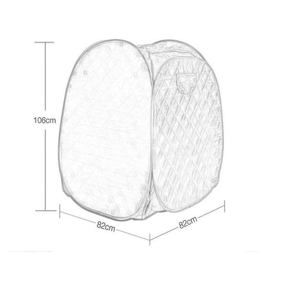 Portable Home Sauna Tent Home Steam Generator 9-Speed Adjustment Remote Control for Weight Loss Detoxification and Slimming
