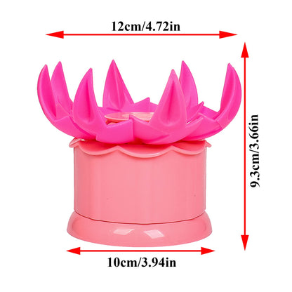 MGGi Large 2.36" Baozi Maker, Plastic Baozi Dumpling Molds, Bun Making Mould DIY Pastry Pie Steamed Stuffed Bun Tool, Bao Bun Moulds, Meat Bun Press Making -for Chinese Baozi, Steamed Bun - Pink
