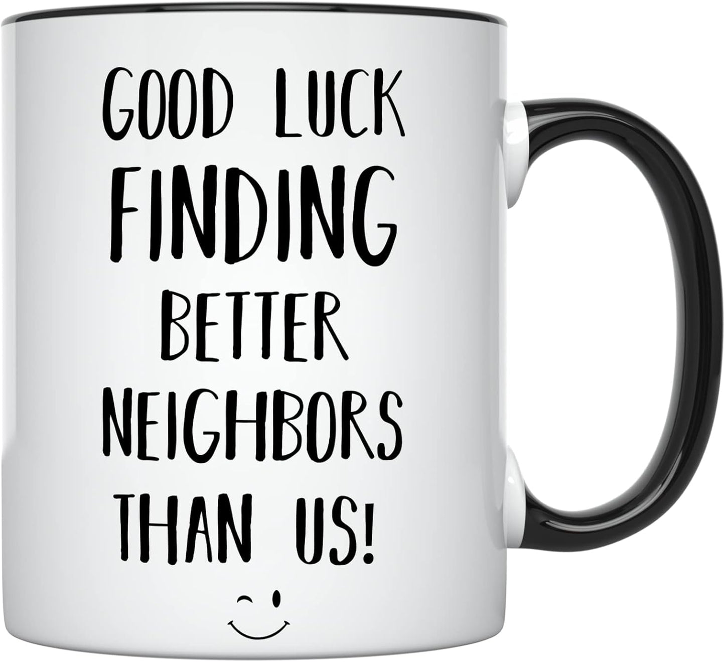 YouNique Designs Goodbye Neighbor Mug, 11 Ounces, Moving Away Coffee Cup for Friends and Neighbors