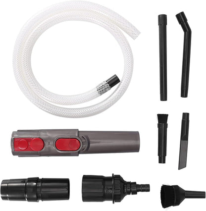 9Pcs Mini Micro Vacuum Cleaners Tool Kit, Flexible Crevice Adapter for DC35/45/58/59/62 V6 Cars, Sewing Machines,