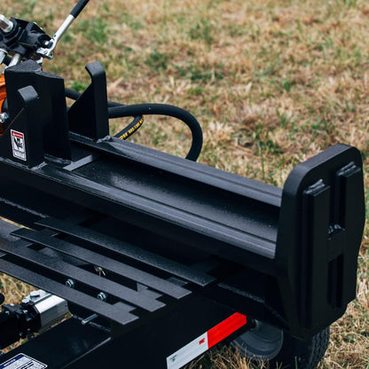 Titan Attachments Industrial 30 Ton Towable Hydraulic Horizontal/Vertical Log Splitter, Quarter Logs Up to 24", ATV/UTV Tow-Behind with 208cc Briggs and Stratton Engine