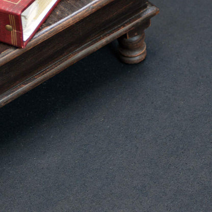 Rubber-Cal ReUz Rubber Flooring Rolls - 3mm x 48" x 30ft - Black