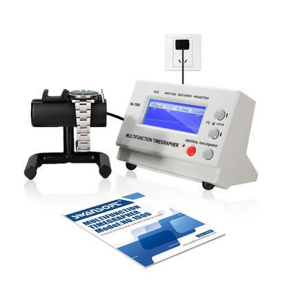 SWANSOFT Timegrapher No.1000, Multifunctional Watch Tester, Watch Timing Machine for Watchmaker, Watch Enthusiast, Calibration Tool for Mechanical Watches