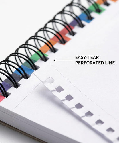 Soucolor 9" x 12" Sketch Book, 100 Sheets Top Spiral Bound Sketchbook with Acid-Free 68lb/100gsm Thick Drawing Paper, Art Sketch Pad for Kids, Adults & Artist, Professional Art Supplies for Beginners