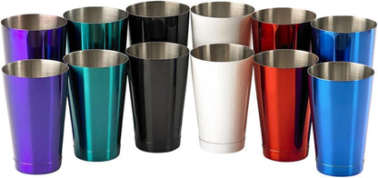 Barfly Cocktail Tin, Small 18 oz (532 ml), Black Color