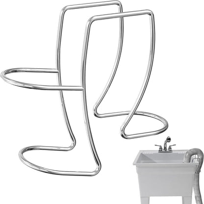Adjustable Washing Machine Drain Hose Holder, Washer Drain Hose Guide Assembly, Hose Clamp Clip