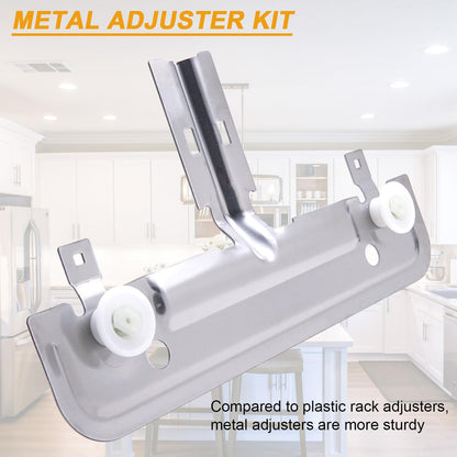 Dishwasher Top Rack Adjuster by SupHomie, Compatible with Various Whirlpool Models