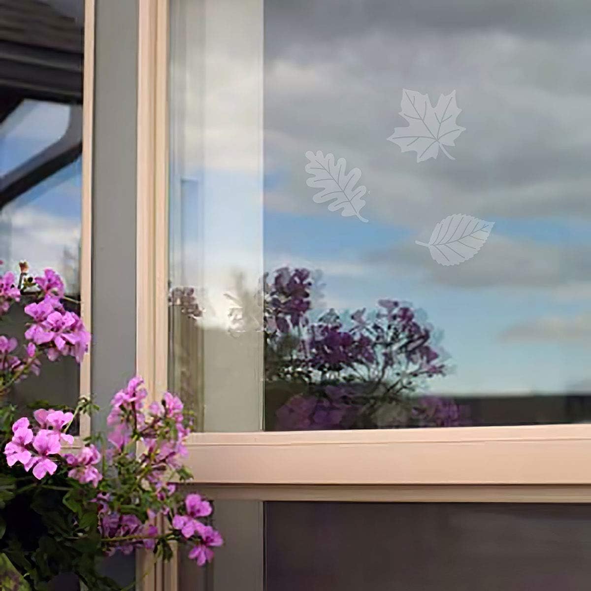 WindowAlert Performance Series Modern Dots Anti-Collision Decal - UV-Reflective Window Decal to Protect Wild Birds from Glass Collisions - Made in the USA