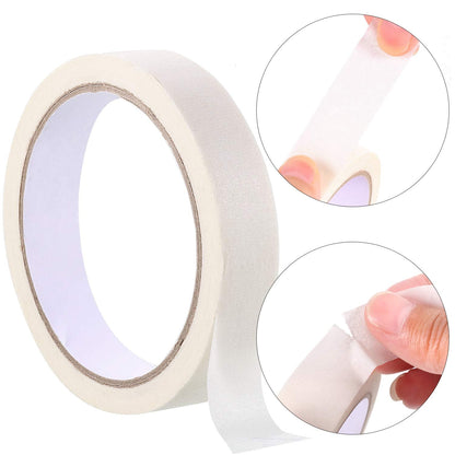 Outus 6 Rolls Diamond Painting Tape Anti-Dirty White Artists Self-Adhesive Art Easy Tear Protective DIY Tape Accessories for Adult 5d Diamond Painting Tool