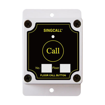 SINGCALL Wireless Construction Site Calling System, for Calling Elevator, Wireless Service System, Storage Battery Can Last 5 Hours