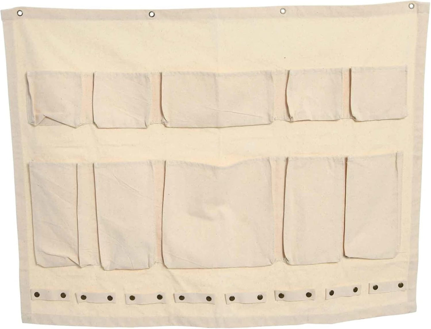 Household Essentials Short Canvas Craft and Garden Wall Organizer