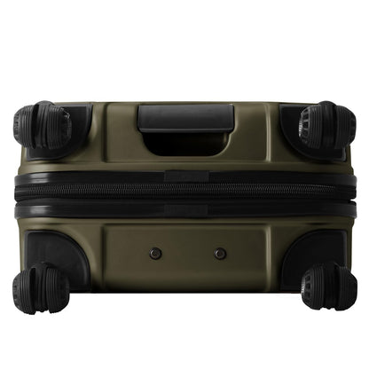 Traveler's Choice Art of Travel Hardside Expandable Luggage with Spinner Wheels, Green