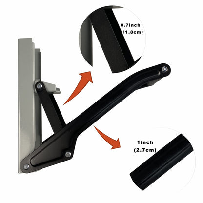Benfu 12-Ounce and 16-Ounce Can Crushers, Wall-Mounted Crushers, Upgraded Handles, Environmentally Friendly Recycling Tools for Recycling Soda and Beer Cans, Etc. (gray)