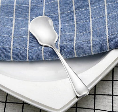LIANYU 5-Piece Serving Set, Stainless Steel Flatware Hostess Set, Mirror Finished, Dishwasher Safe