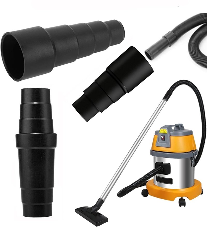 Universal Vacuum Hose Adapter Kit Reducer Attachment Set,Shop Vac Vacuum Attachment Hose Adapter Kit 3 Pieces