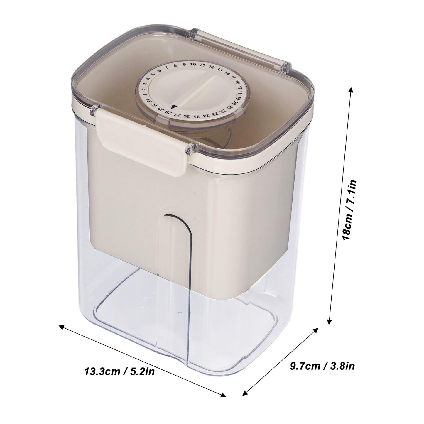 Greek Yogurt Strainer, Yogurt Strainer Cheese Strainer with a Fine Mesh Bag and Lid Leakproof Filter Nut Milk Maker 1100 ML DIY for Making Thick Greek Yogurt Soybean