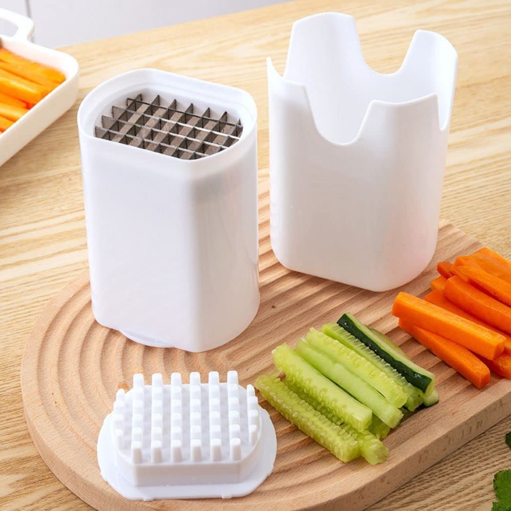 Cucumber Slicer, Strawberry Slicer, Carrot Cutter, Patoto Cutter, Multi-Function Fruit And Vegetable Slicer, Fruit Dipenser