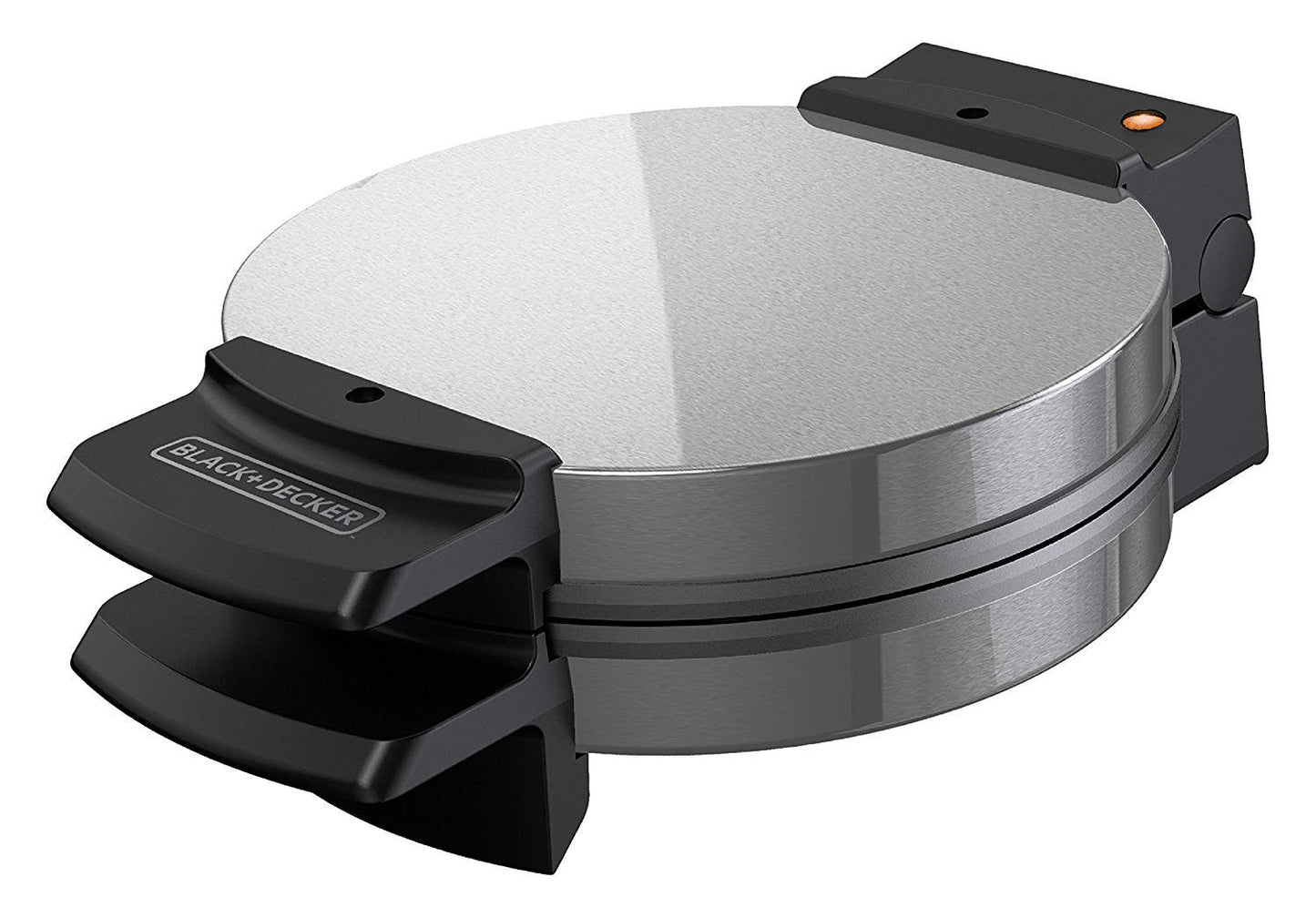 BLACK+DECKER WMB500 Traditional Belgian-Style Waffle Maker, Stainless Steel