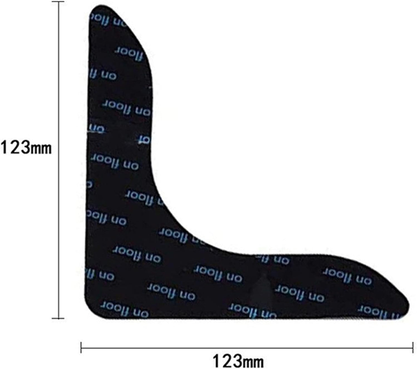 4 Pcs Anti-Slip Rug Grips, Double Sided Non-Slip Carpet Tape, Non Slip Rug Pads for Hardwood Floors and Tiles