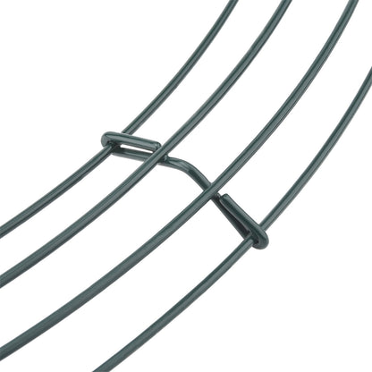 Sumind 3 Pack 12 Inch Green Wire Wreath Frame Metal Wreath Form Round Wire Frame for Christmas Weddings Decor DIY Crafts Floral Projects Home Front Door Garden Outdoor Arrangements Holiday