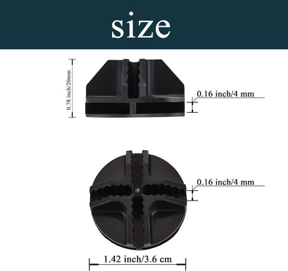 Wire Cube Connectors, 15 PCS Plastic Corner Connectors for DIY Cube Storage Shelves Organizer Wire Grid