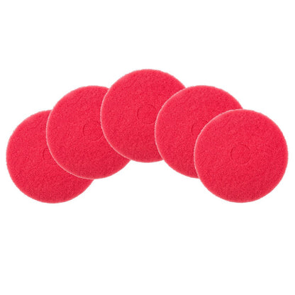 Mercer Industries 45020R - 20" Red Floor Maintenance Pads (5 pack)