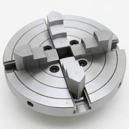 Wood Lathe Chuck, 6 inch 4 Jaws, Self-Centering Lathe Chucks for Woodturning, 4 Jaw Chuck for Wood Lathe 1 x 8TPI Thread