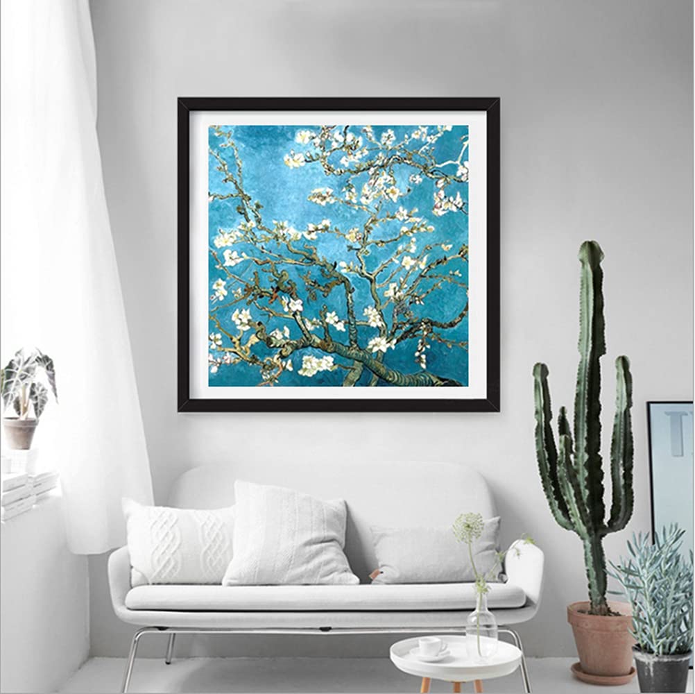 Van Gogh Flower Diamond Painting Kit - MaiYiYi 5D DIY Full Square Diamond Embroidery Dot Kits for Adult Flower Diamond Painting Art Gift for Beginner Home Decor