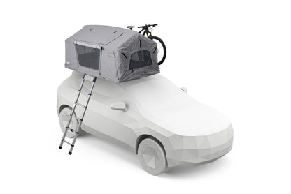 Thule Foothill 2 Person Rooftop Tent, Large Windows and Breathable mesh Panels, Includes Mattress, Low-Profile Design