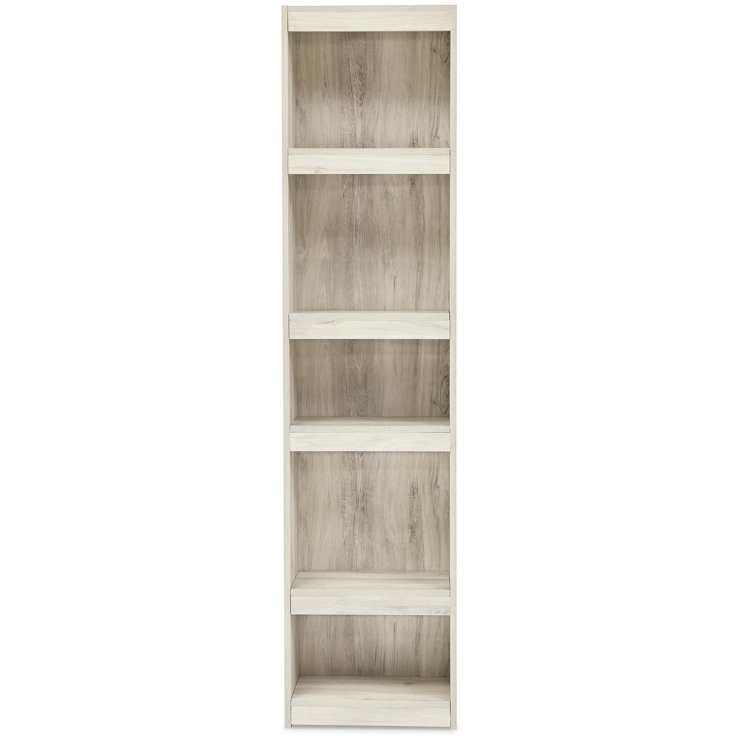 Signature Design by Ashley Bellaby Farmhouse 4-Piece Entertainment Center for TVs up to 69" with Electric Fireplace, Whitewash