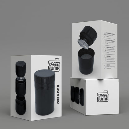 Manual Spice Grinder - Durable Handheld Grinder for Freshly Ground Spices, Herbs & Seasonings - Easy-to-Use Kitchen Grinder for Fine and Coarse Powder