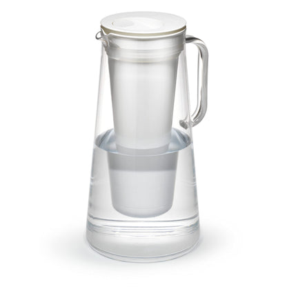 LifeStraw Home – Water Filter Pitcher, 10-Cup, White, BPA Free Designed for Everyday Protection Against Bacteria, parasites, microplastics, Lead, Mercury, PFAS and a Variety of Chemicals