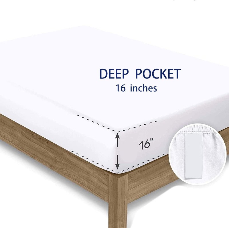 Feelyou Boys Ice Hockey Bed Sheets Twin Size Sports Hockey Pucks Print Sheets Set for Kids Teens Girls Ball Gamer Decorations Bedding Set Blue Fitted Sheet Set Bedroom All Season 1 Pillowcase