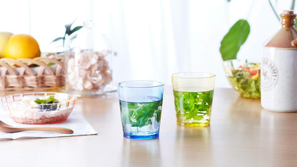 SCANDINOVIA 8 oz Unbreakable Premium Juice Glasses, Set of 4, BPA Free, Dishwasher Safe