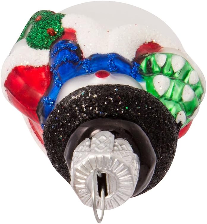 Kurt Adler Early Years Glass Ornament, Set of 12, 2.5-Inch, Christmas