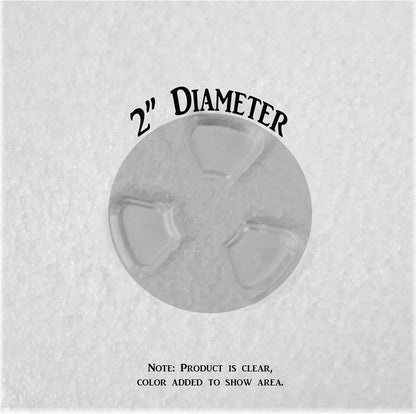 Microwave Glass Turntable Plate 9.5" or 245mm, Designed to Fit Various Models