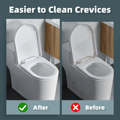 2 (2, TQRR Toilet Brush, Pcs Bathroom Cleaning Brush, Toilet Scrubber, Deep Toilet Bowl Brush with Hanging Hole