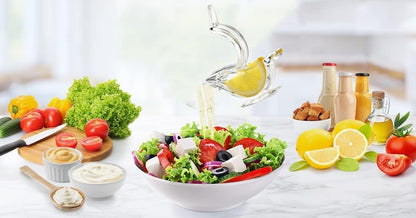 New Acrylic Manual Lemon Slice Squeezer, Portable Transparent Fruit Juicer, Hand Juicer for Orange Lemon