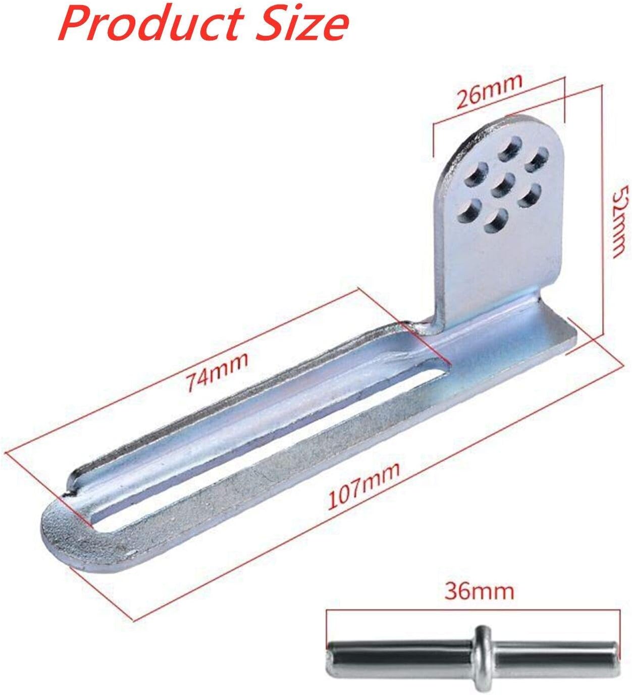 HONG Refrigerator Door Hinge Kit, Compatible with Various Brands