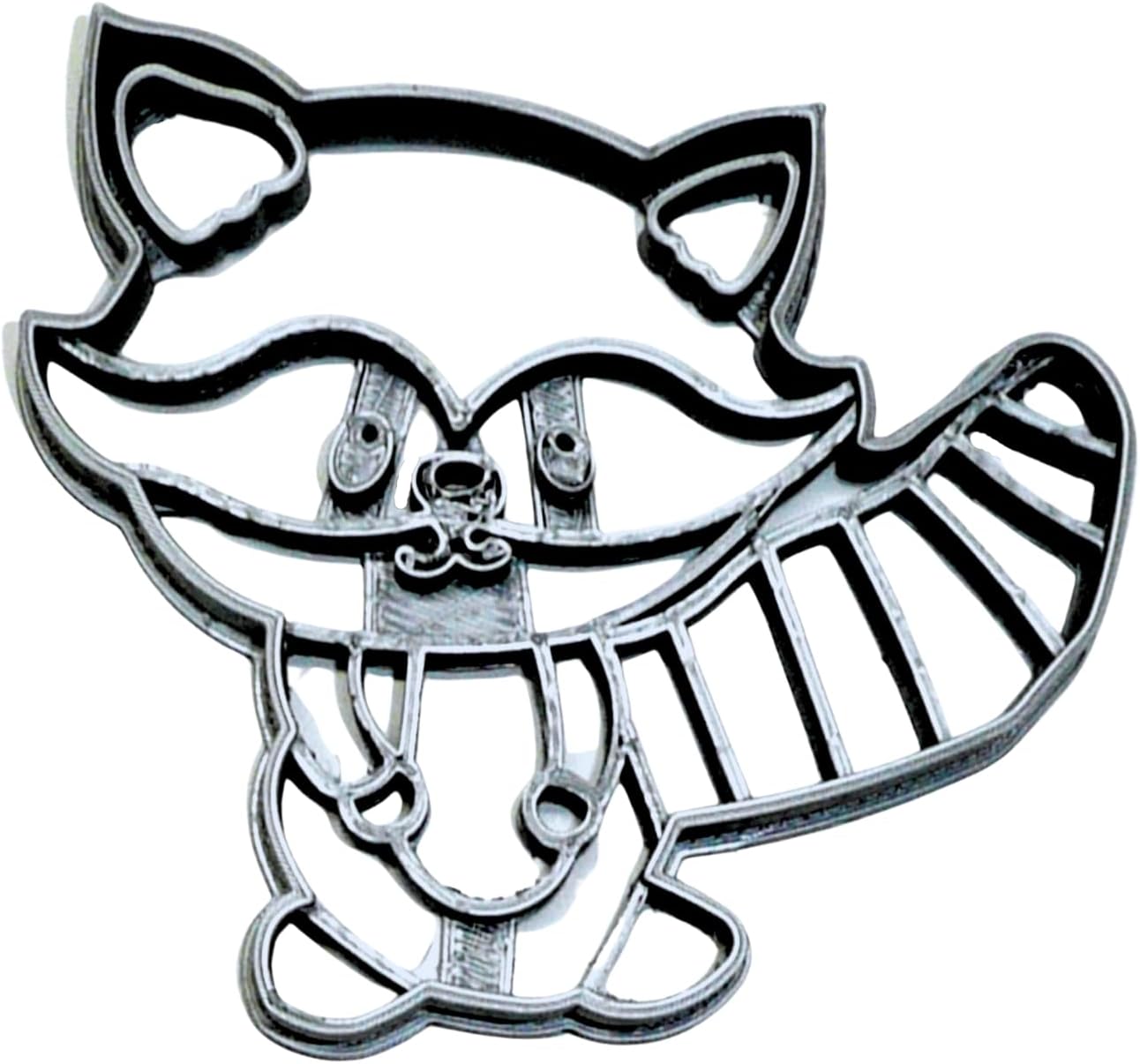 BABY RACCOON CUB WOODS FOREST ANIMAL COOKIE CUTTER, MADE IN USA