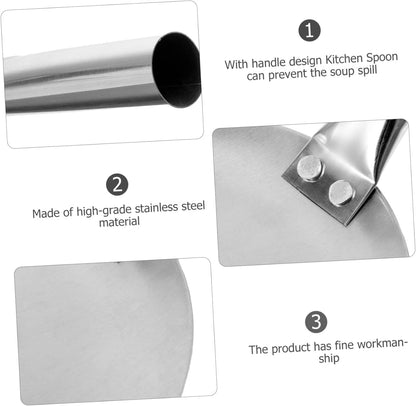 Tofu Brain Shovel, Stainless Steel Rice Spatula for Household Use