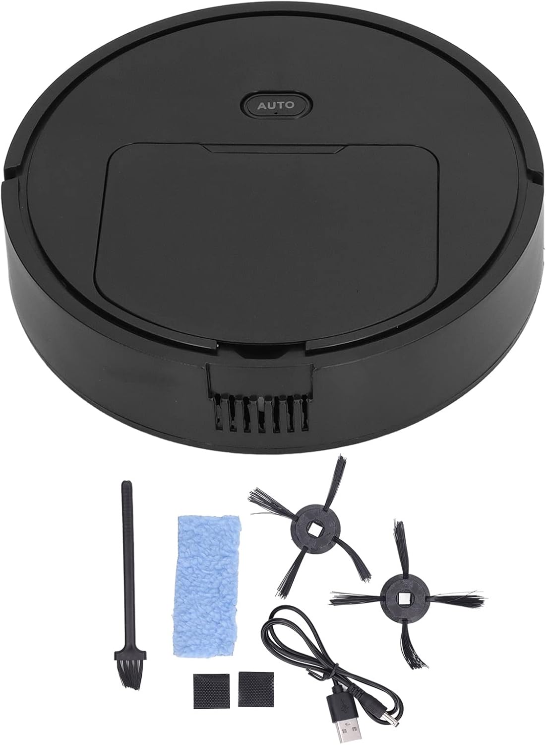 ZJchao 3 in 1 Sweeping Robot Vacuum, USB Vacuum and Mop, Low Noise Household Robot for Pet Hair