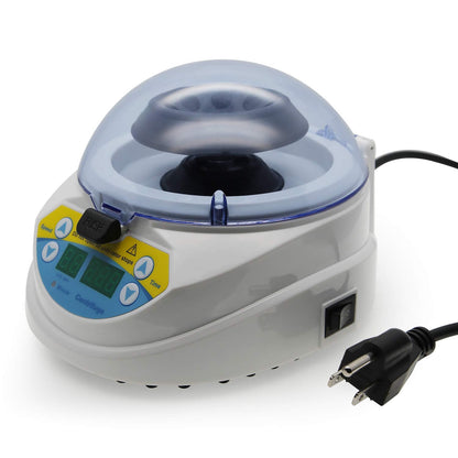 AMTAST Mini Centrifuge 10,000 RPM Adjustable Lab Benchtop Centrifuges Includes 8-Place Micro Tube Rotor & 16-Place PCR Strip Rotor Mini Desktop Centrifuge (Model AMT-M06)