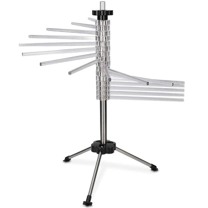 Hicook Pasta Drying Rack Collapsible Spaghetti Dryer Stand Noodles Drying Holder Hanging Rack Tall Spaghetti Noodle Dryer Stand Pasta-Tree