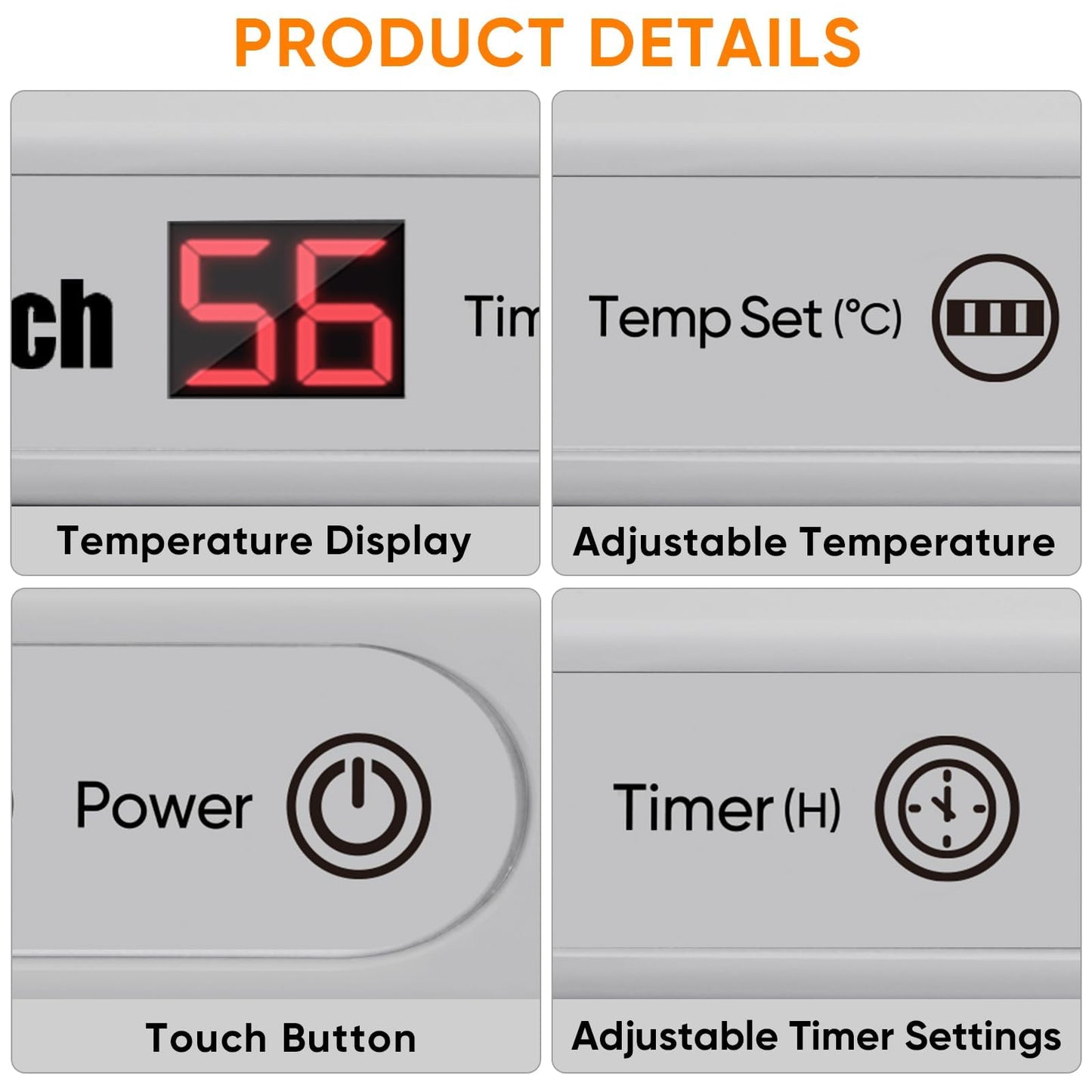 ROMECH 23L Hot Towel Warmer Cabinet, Professional Towel Heater with LED Temperature Display Setting, Extra Large Capacity Towel Warmers for Spa Massage Salon Home (White, 23L)