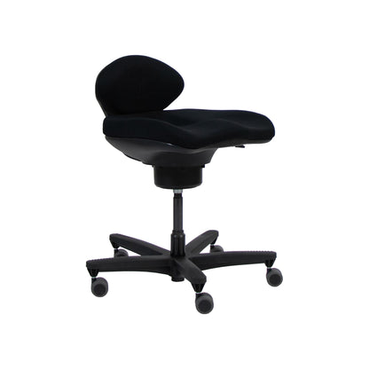 Vari CoreChair – Ergonomic Armless Office Chair for Active Sitting, Core Support & Posture – Adjustable Seat Height & Depth – Compact Task Chair for Home Office Desk – 250 lb Capacity (Black)